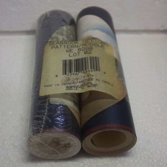 Seabrook Designs Dog Wall Boarder 2 Rolls 5 Yards Each - Picture 6 of 7